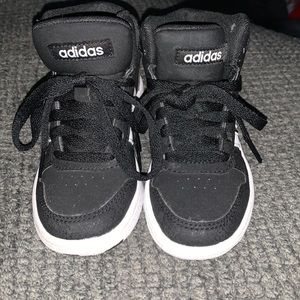 Adidas toddler hoops sneakers!